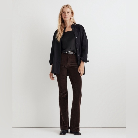 Madewell The Perfect Vintage Flare Pant in Corduroy